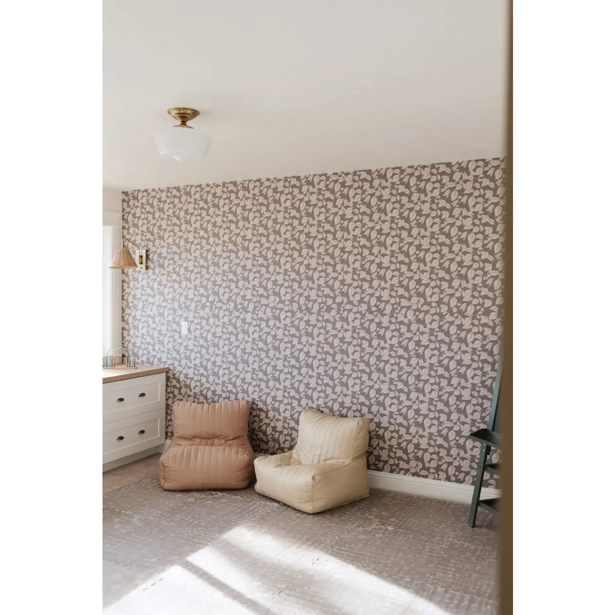 Windermere Wallpaper - Leaves - by Aubrey Fairchild - Loomwell Home Goods