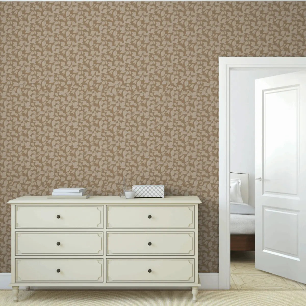 Windermere Wallpaper - Leaves - by Aubrey Fairchild - Loomwell Home Goods