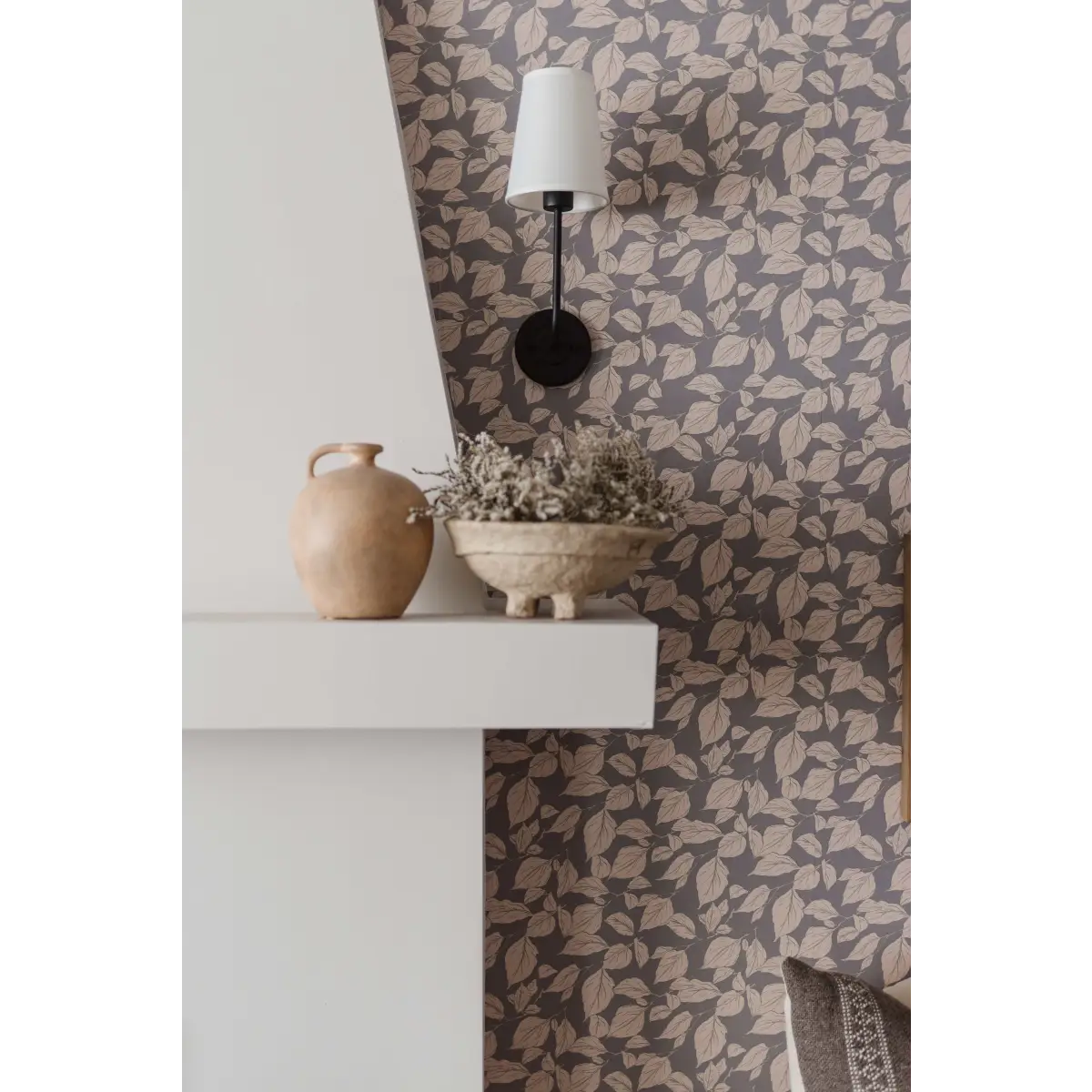 Windermere Wallpaper - Leaves - by Aubrey Fairchild - Loomwell Home Goods