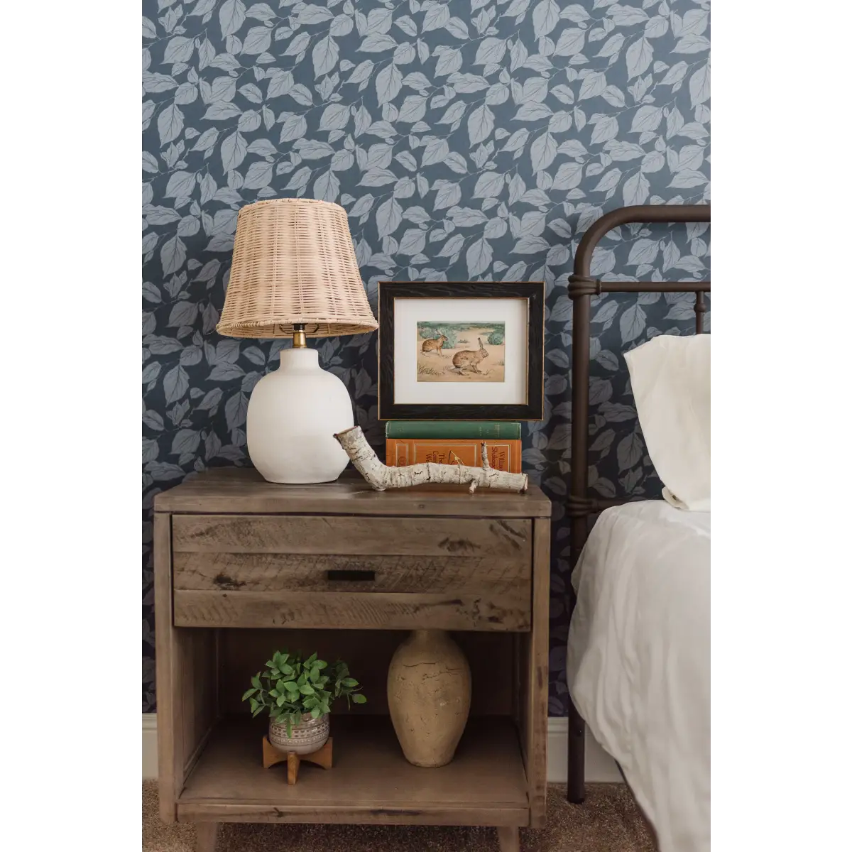 Windermere Wallpaper - Leaves - by Aubrey Fairchild - Loomwell Home Goods