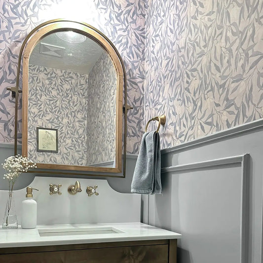 Windsor Wallpaper - Leaves - by Aubrey Fairchild - Loomwell Home Goods