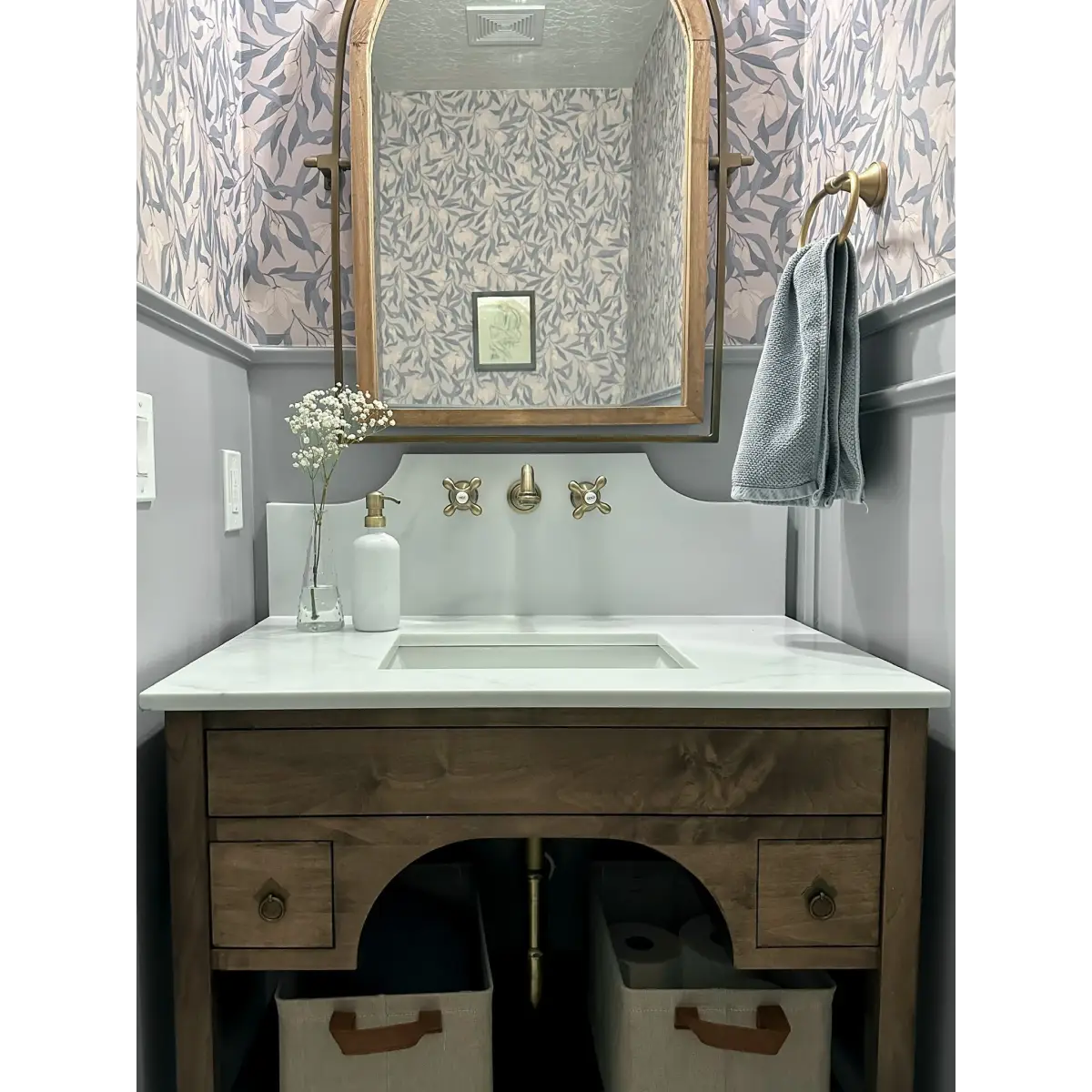 Windsor Wallpaper - Leaves - by Aubrey Fairchild - Loomwell Home Goods