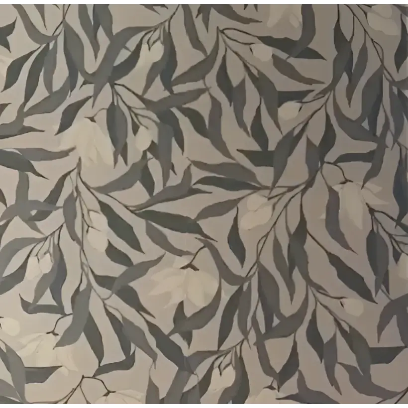 Windsor Wallpaper - Leaves - by Aubrey Fairchild - Sample 1 foot by 1 foot - Loomwell Home Goods