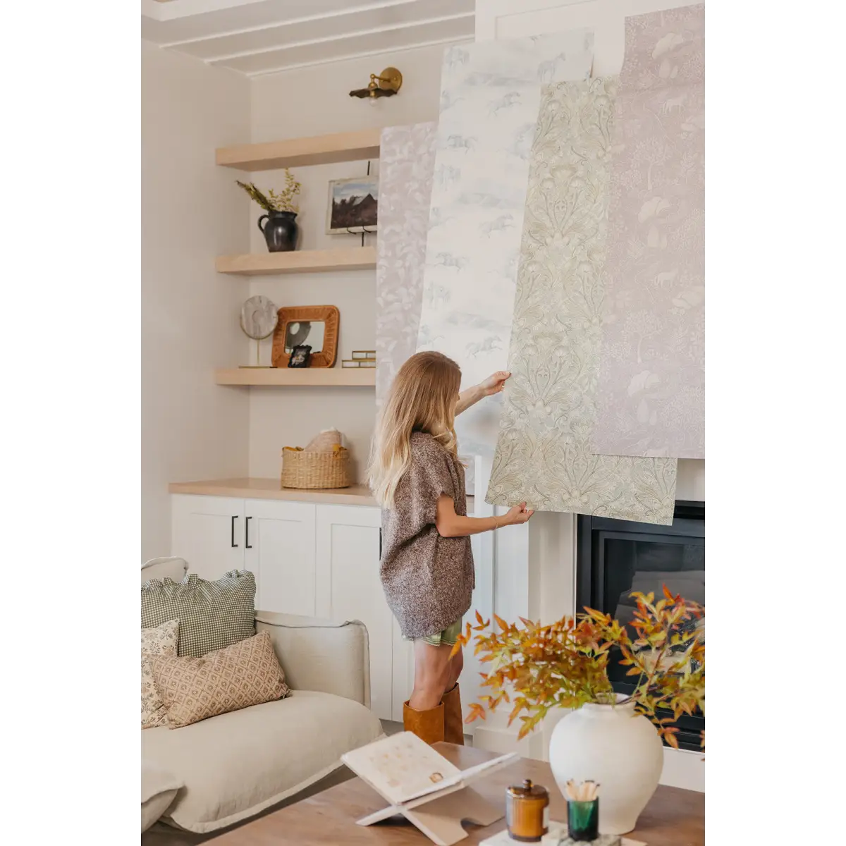 Winsome Wallpaper - Botanical Ferns - by Aynsley Ovard x Bloomery Decor - Loomwell Home Goods