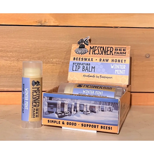 Winter Mint Lip Balm - Messner Bee Farm