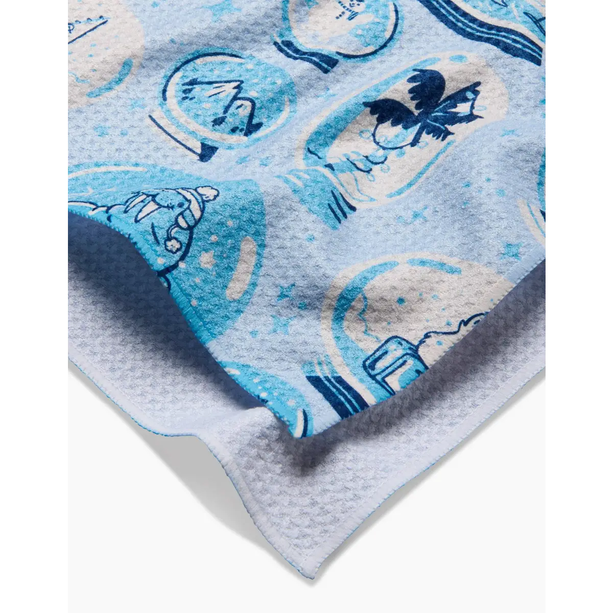 Kitchen Towel - Winter Snow Globe Collection - Geometry