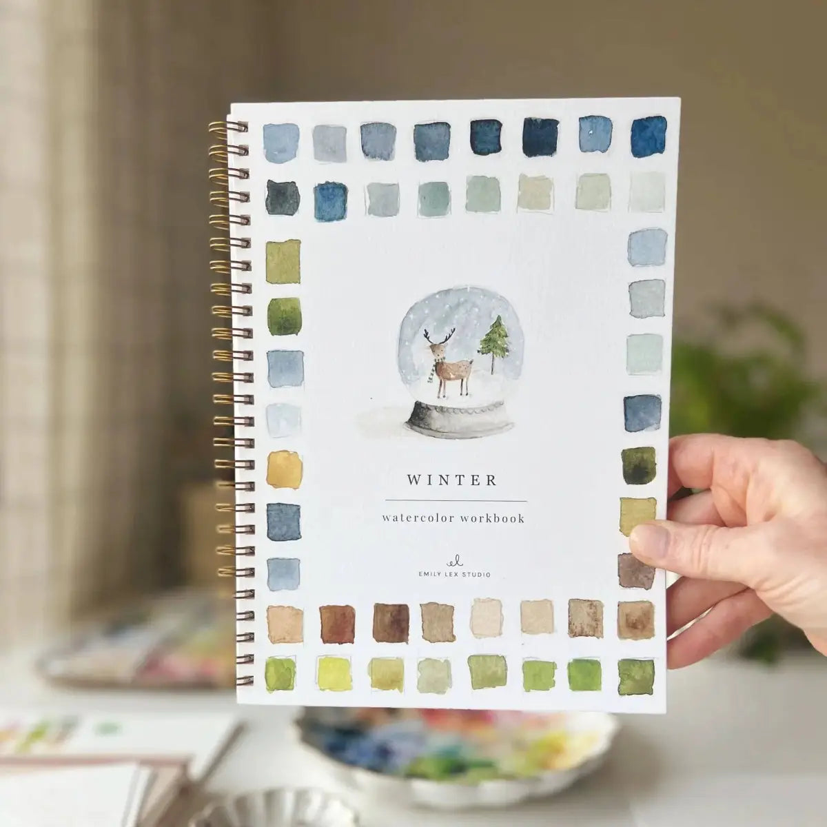 Watercolor Workbook - Winter - emily lex studio