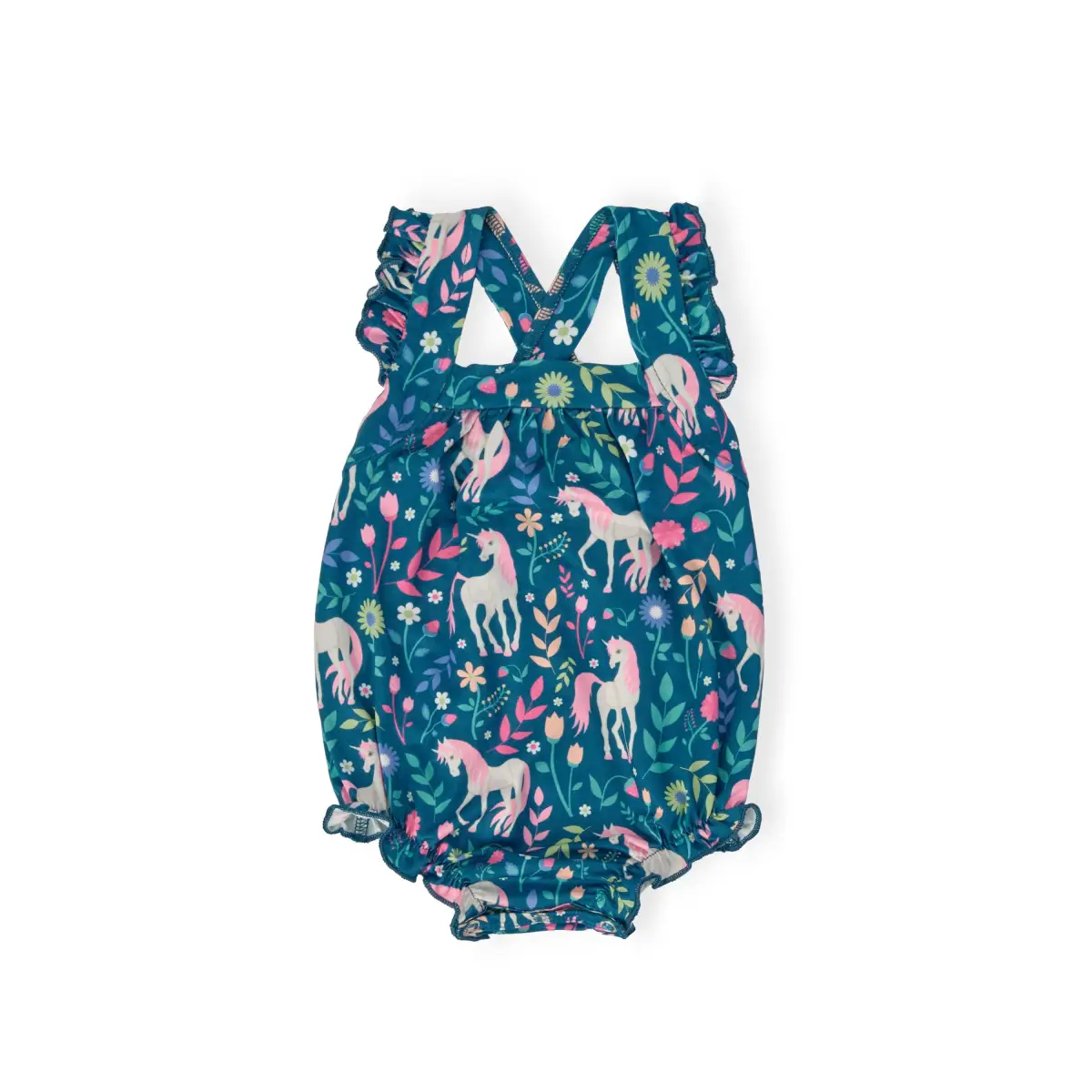 Wish Upon a Unicorn Ruffle Romper Outfit - Mila & Rose ®