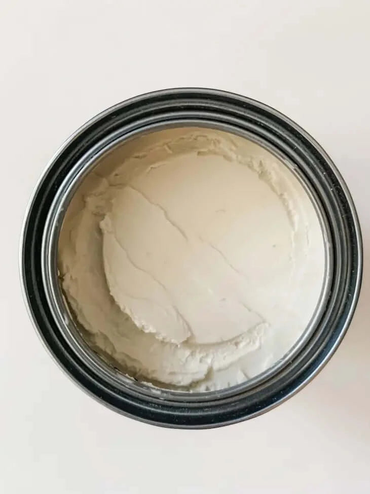 White Liming Wax Polish Open Container