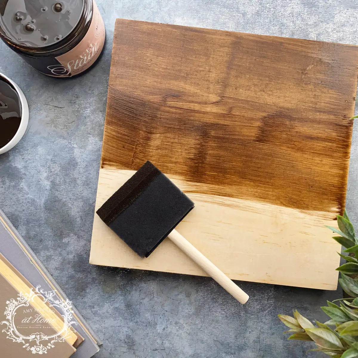 Wood Gel Stain - Auburn Mahogany - Amy Howard At Home