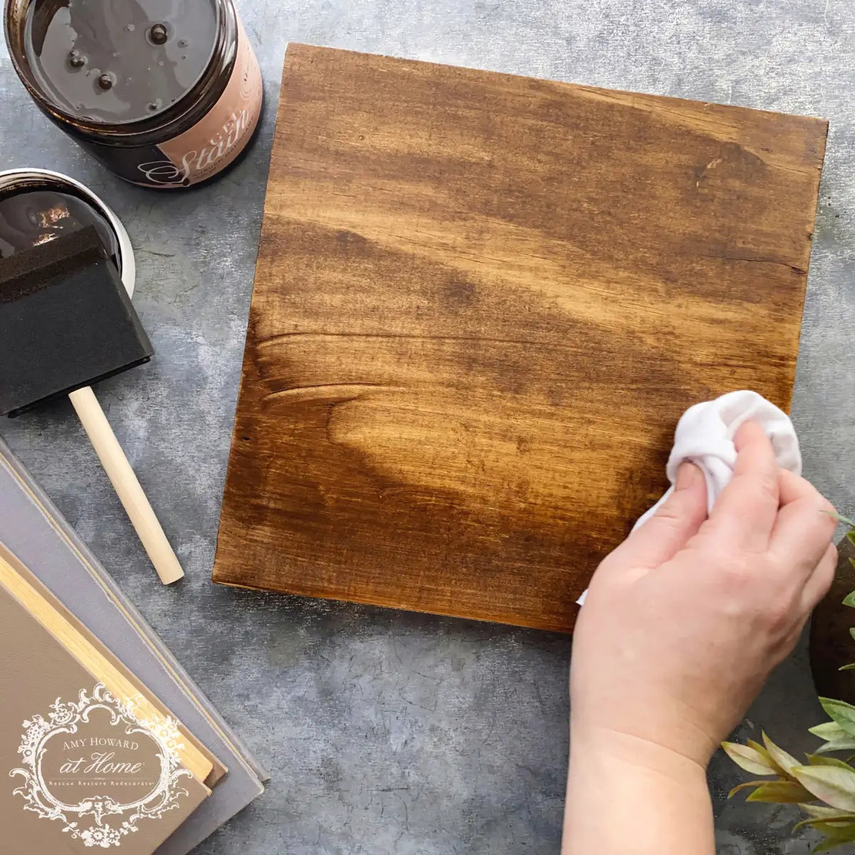 Wood Gel Stain - Auburn Mahogany - Amy Howard At Home