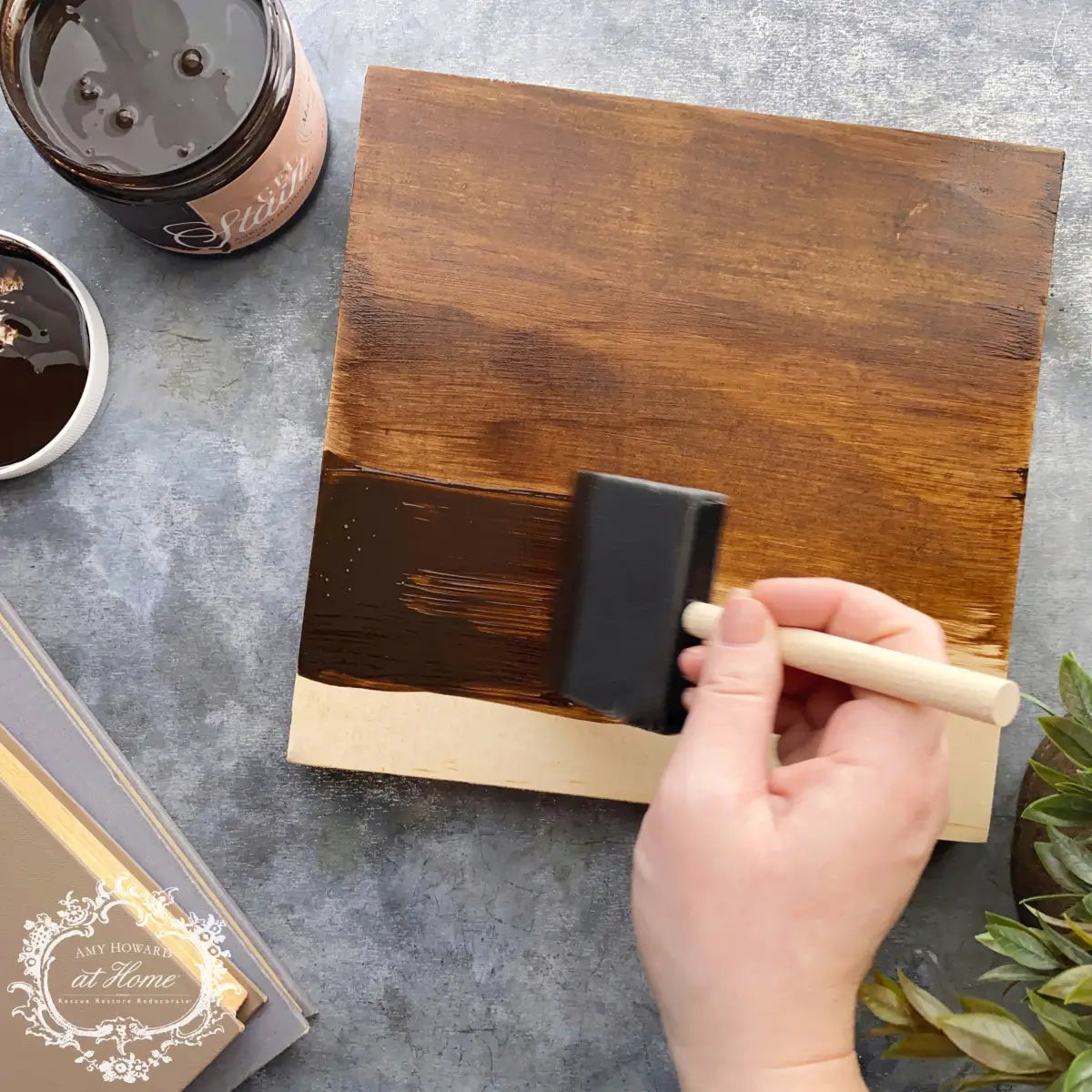 Wood Gel Stain - Auburn Mahogany - Amy Howard At Home