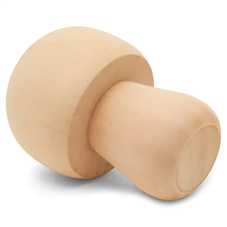 Wood Mushroom 2¾” - Woodpeckers Crafts
