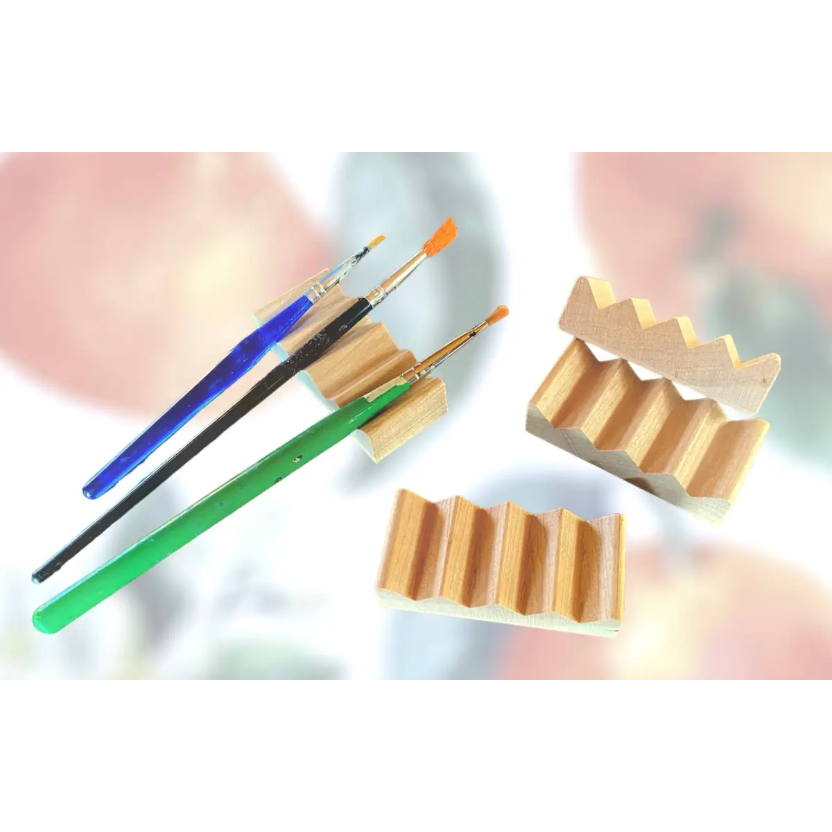 Paint Brush Rest - Wooden - USA - Howells Wood Products