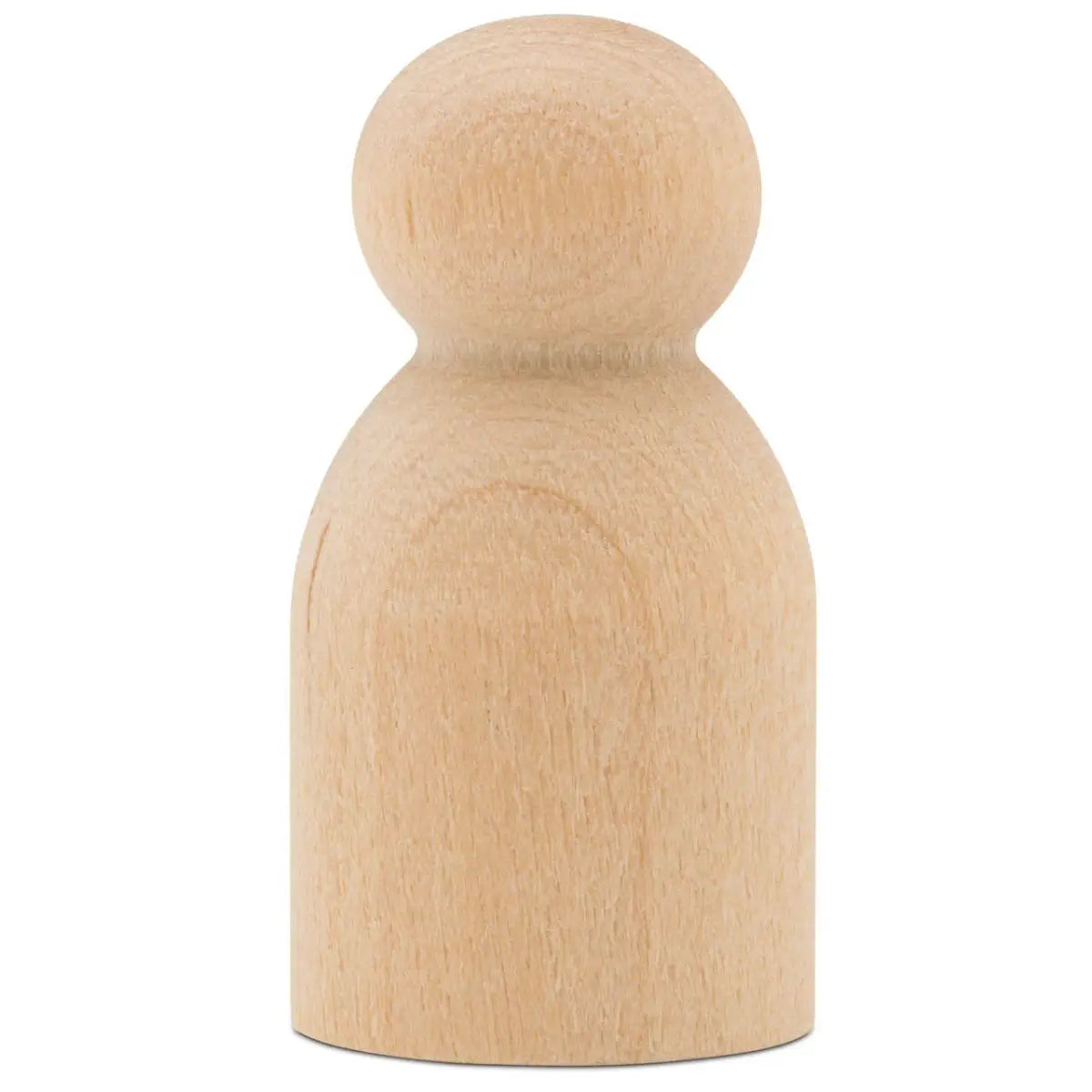 Wood Peg Doll 1-3/4’’ - Woodpeckers Crafts