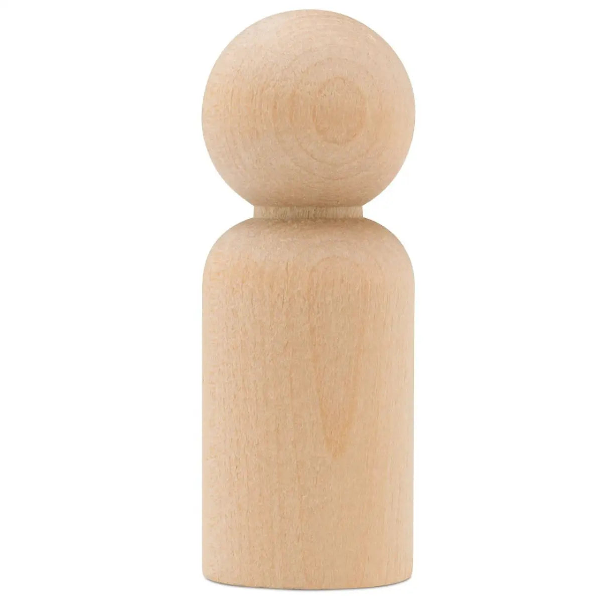 Wood Peg Doll 1-3/4’’ - Woodpeckers Crafts
