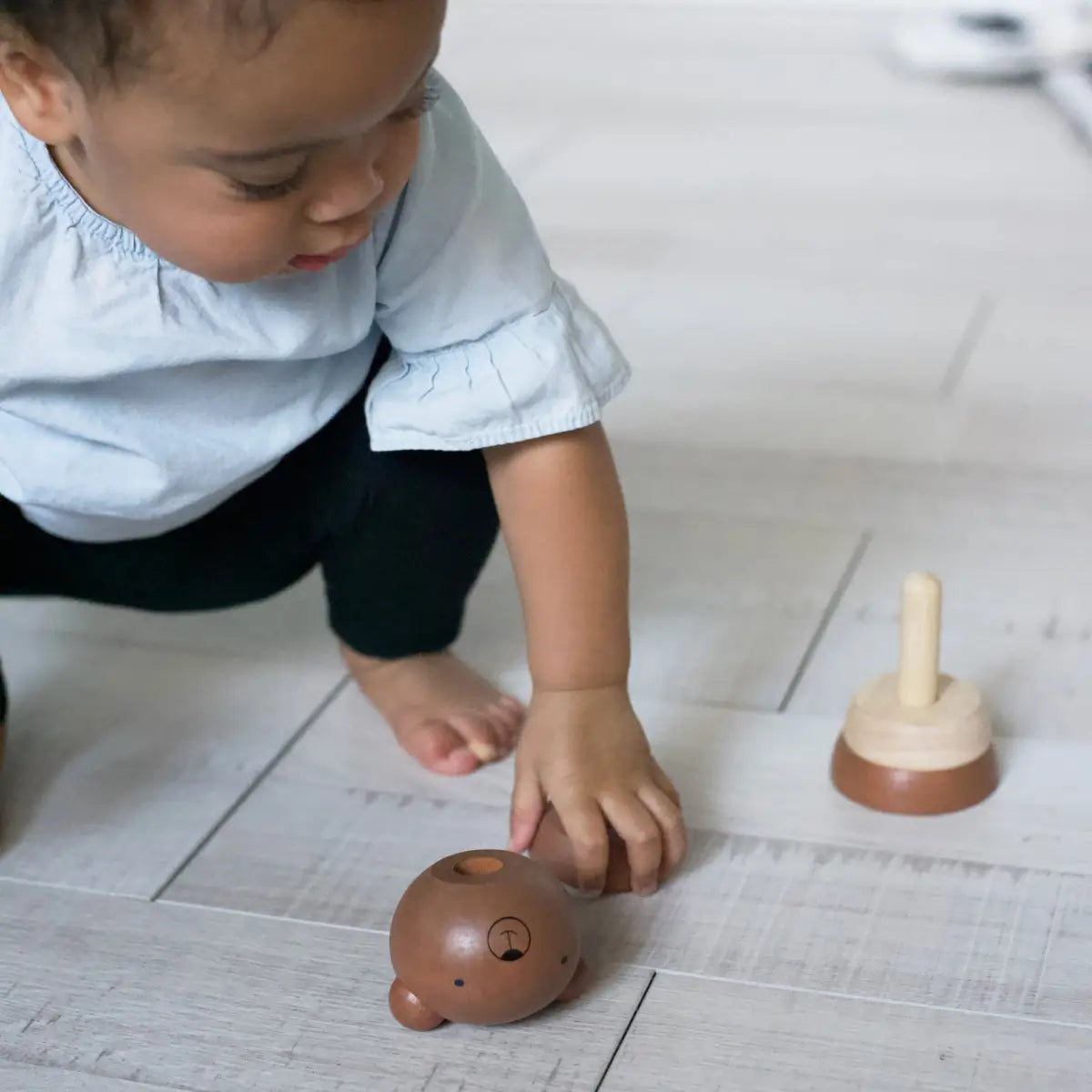 Wood Stacker - Bear - Wee Gallery