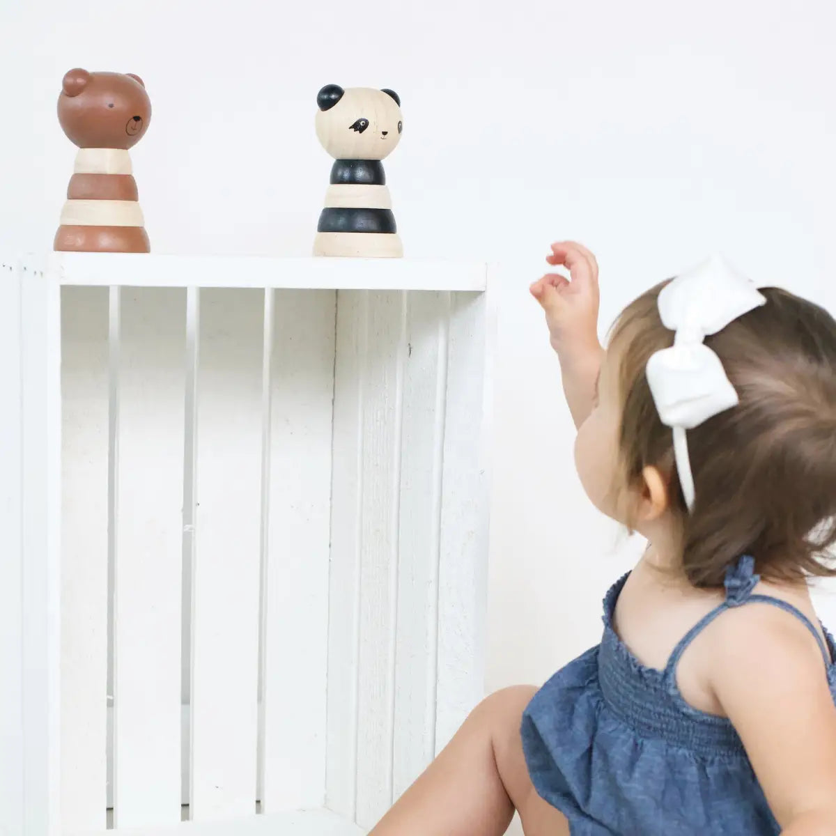 Wood Stacker - Bear - Wee Gallery