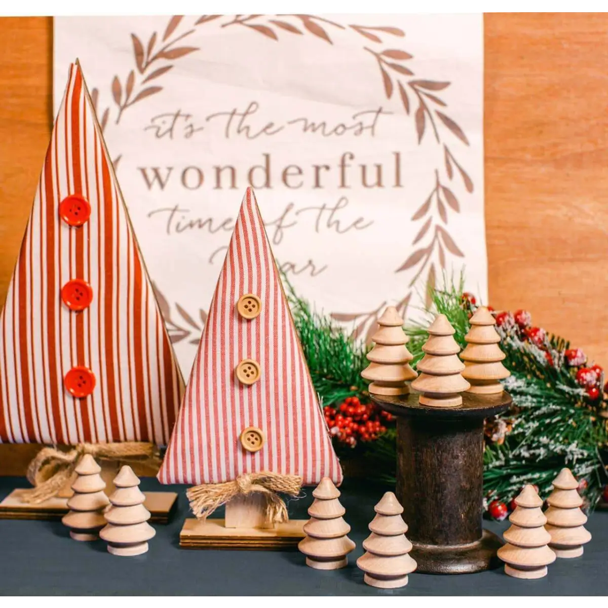 Wood Tree 1-1/4’’ - Woodpeckers Crafts