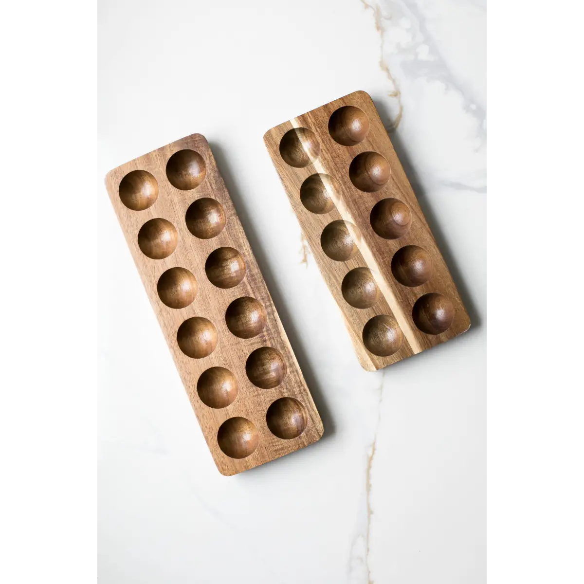 Wooden Egg Holder - 10 holes - Fodory