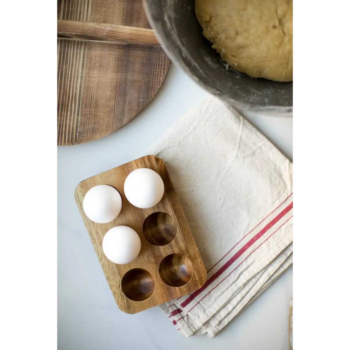 Wooden Egg Holder - 10 holes - Fodory