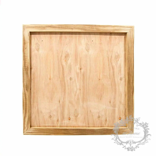 Unfinished Wooden Frame - Large Square - 18in x 18in - Amy Howard At Home