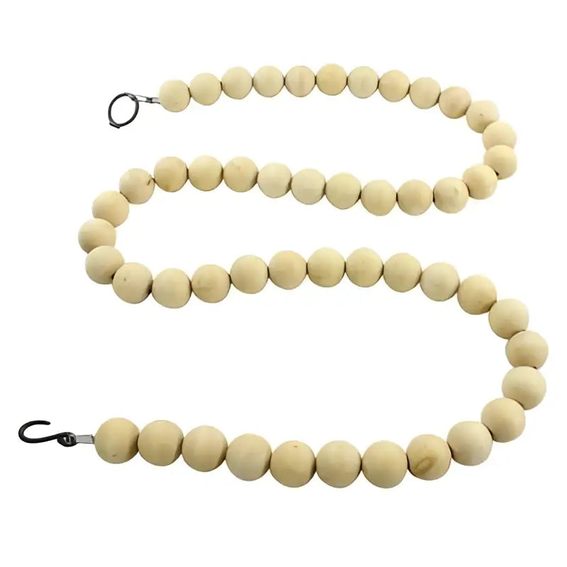Wooden Sphere Strand - 5 ft. - HomArt
