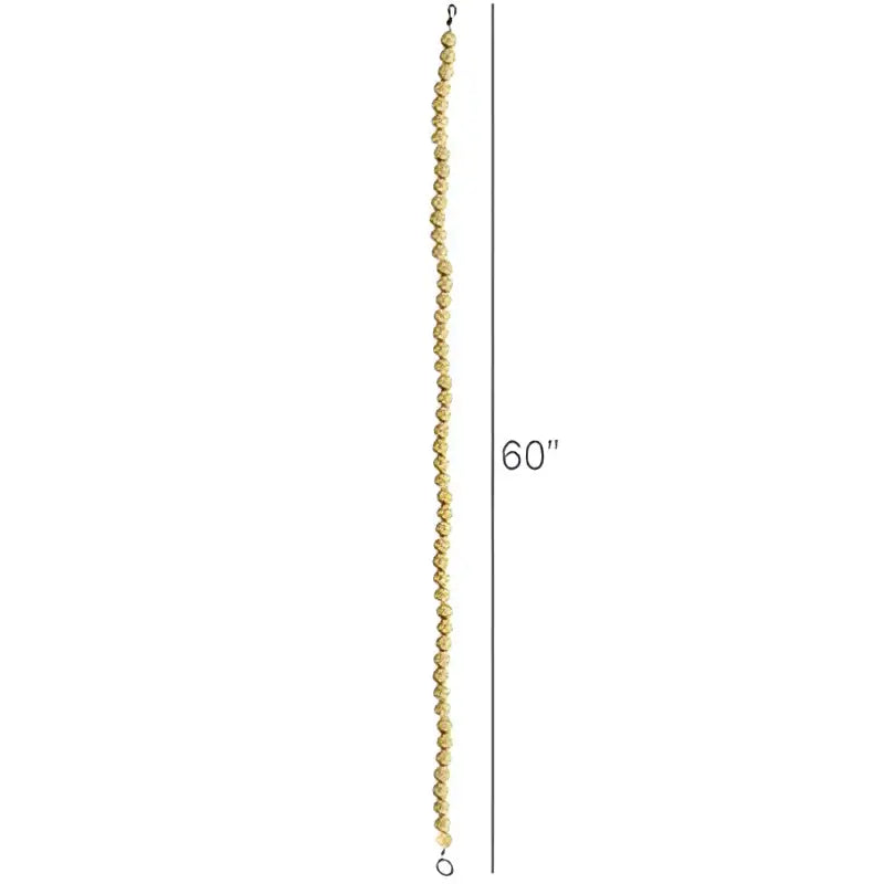 Wooden Sphere Strand - 5 ft. - HomArt