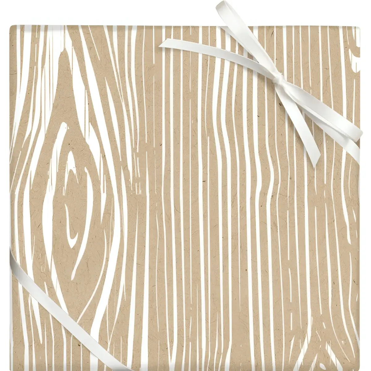 Woodgrain Gift Wrap Roll - Paper Source Wholesale
