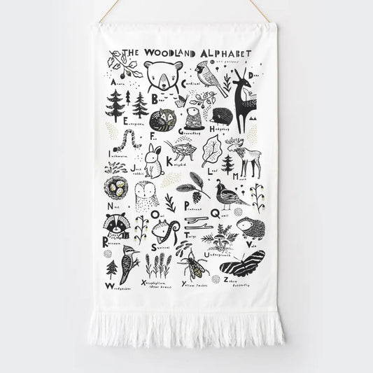 Woodland Alphabet Tapestry - Wee Gallery