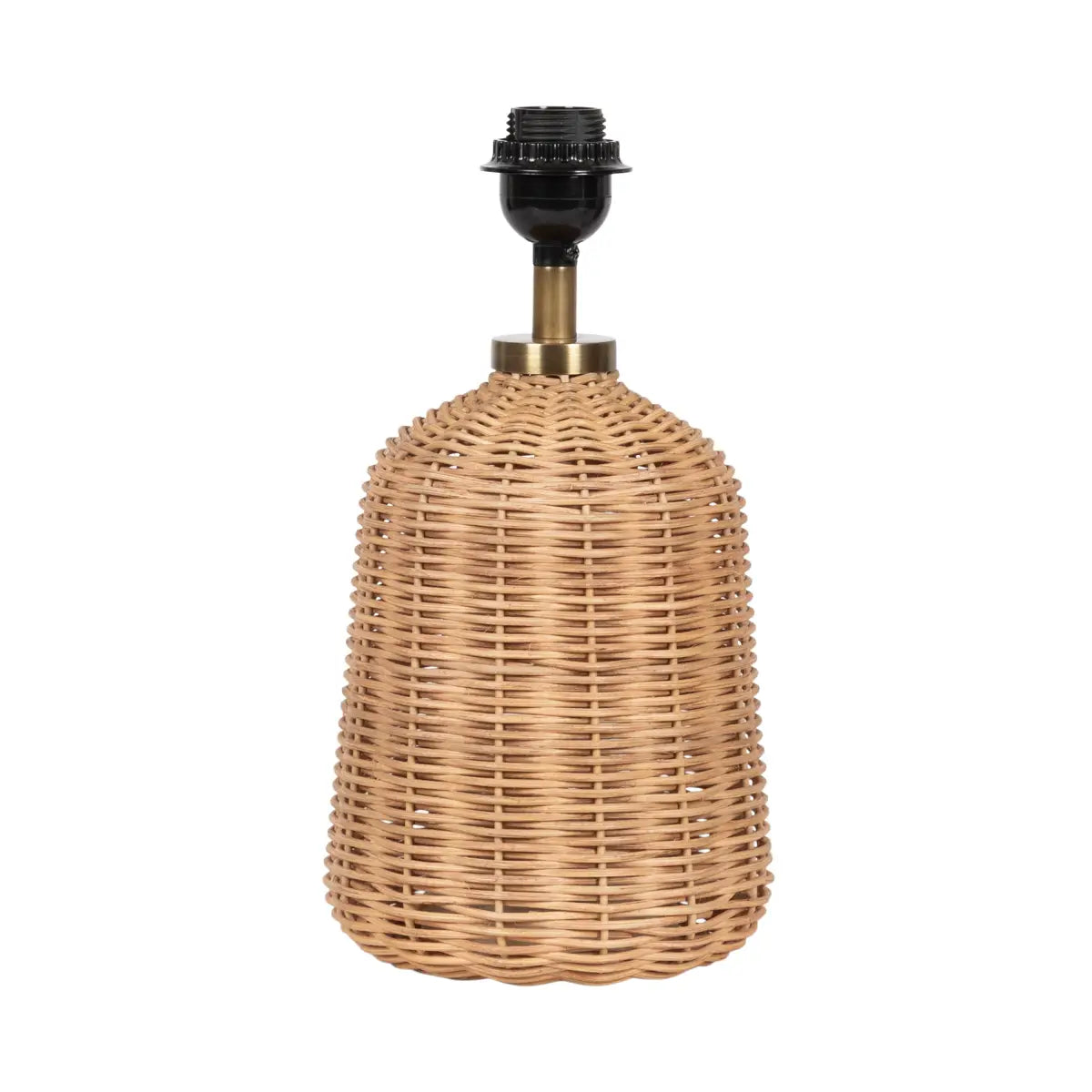 Wylla Rattan Table Lamp - kateandlaurel