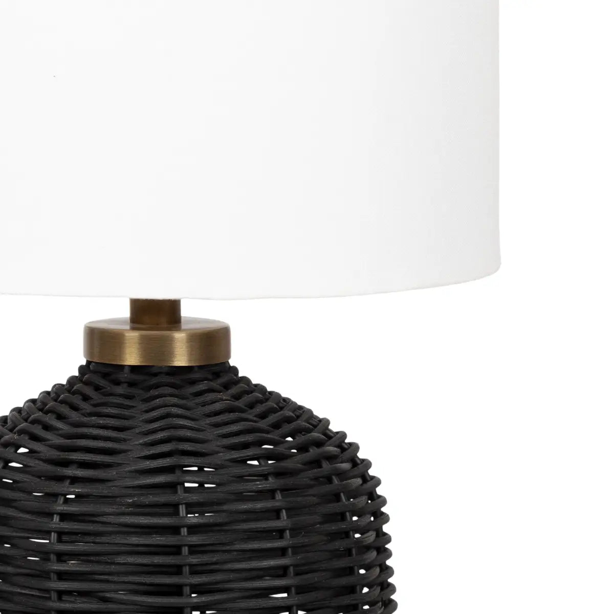 Wylla Rattan Table Lamp - kateandlaurel