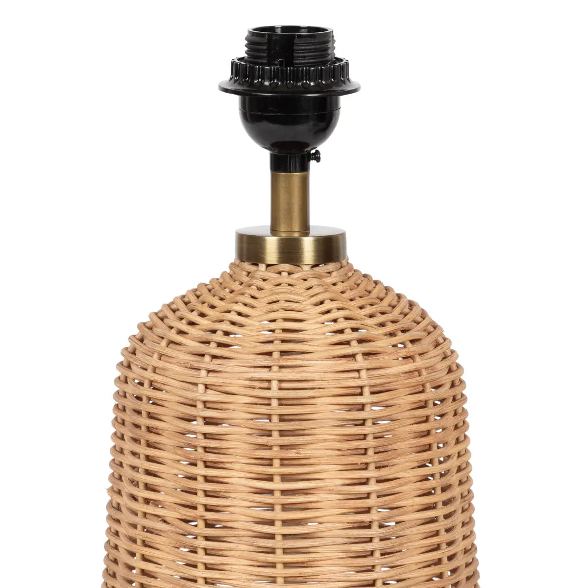 Wylla Rattan Table Lamp - kateandlaurel