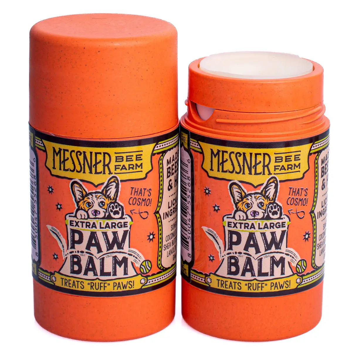 Paw Balm for Pets - Handmade with Beeswax - Messner Bee Farm
