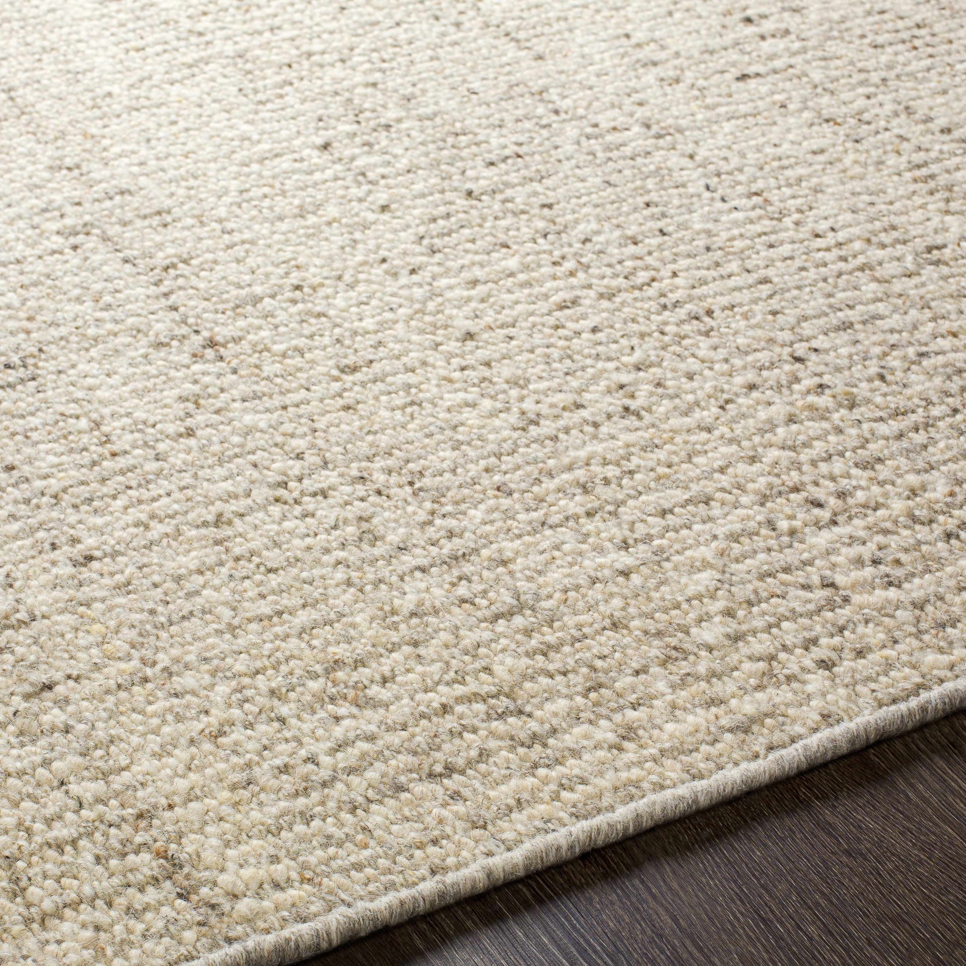 Beige Flat Weave Wool Rug - Boutique Rugs