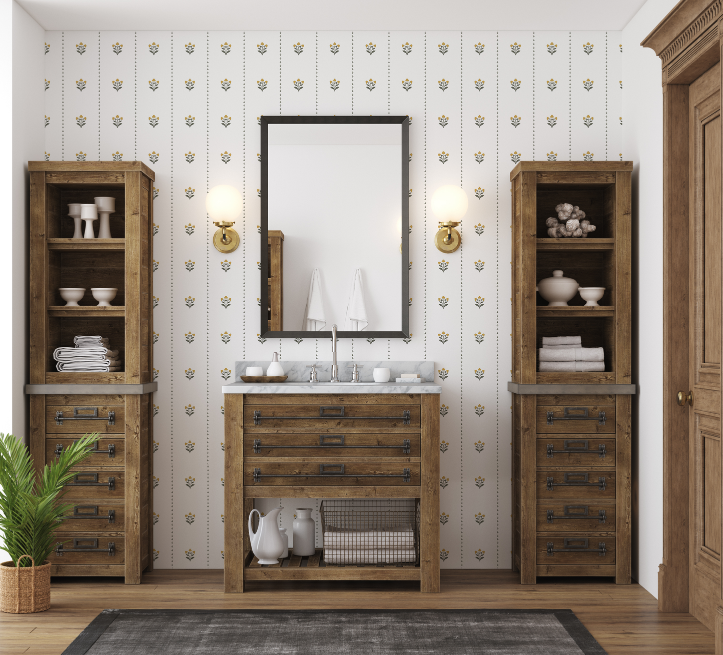 Adell Wallpaper by Megan Lindsey Illustration - Loomwell Home Goods