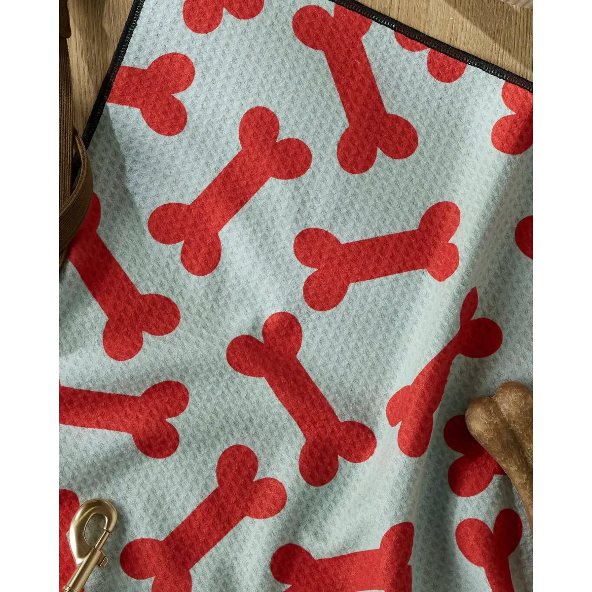 Paw Towel - Yuletide Pup for Christmas Dog Gift - Geometry