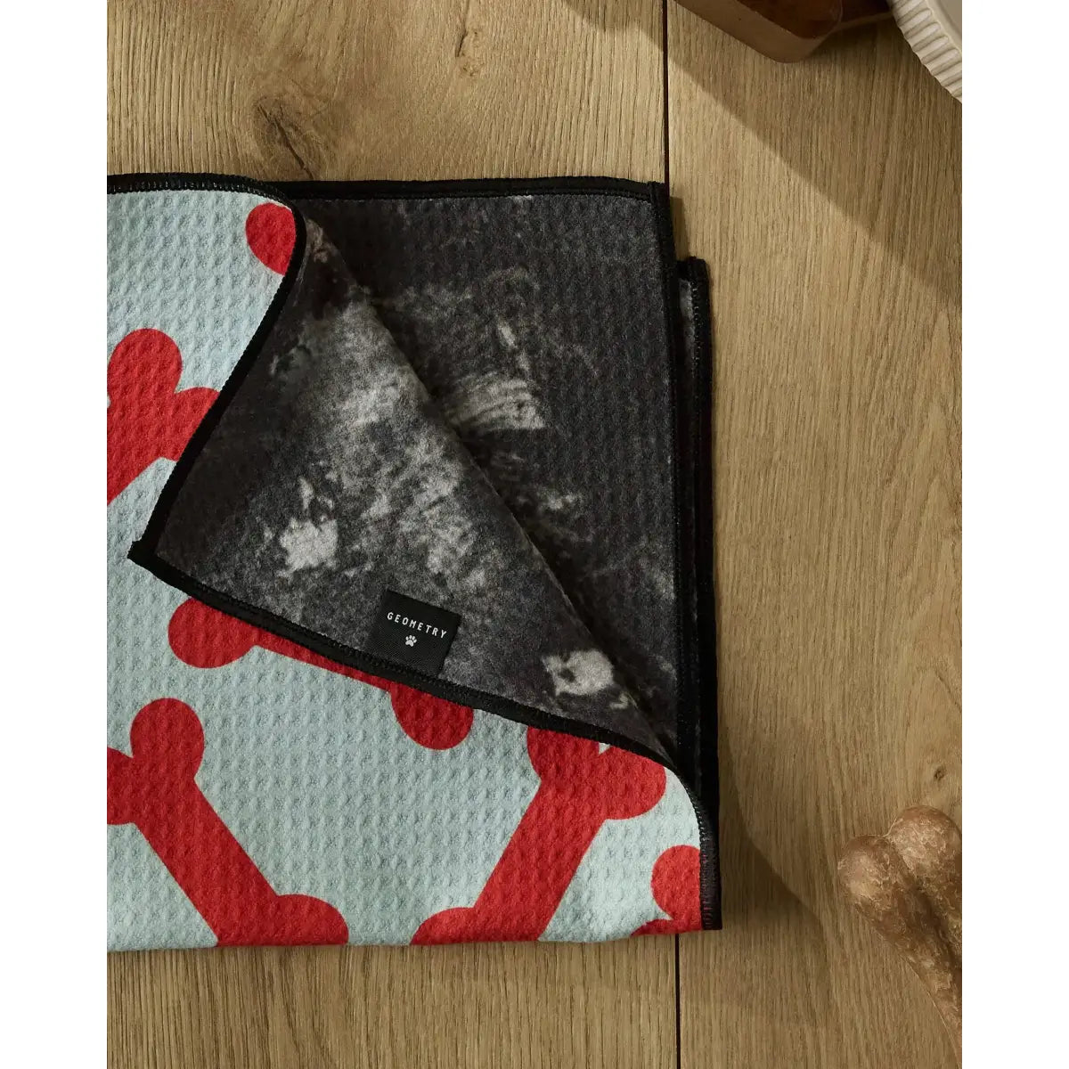 Paw Towel - Yuletide Pup for Christmas Dog Gift - Geometry