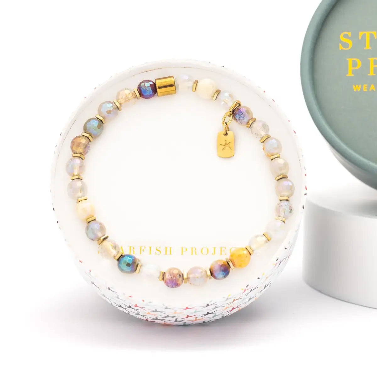 YuYu Gemstone Beaded Bracelet - Starfish Project