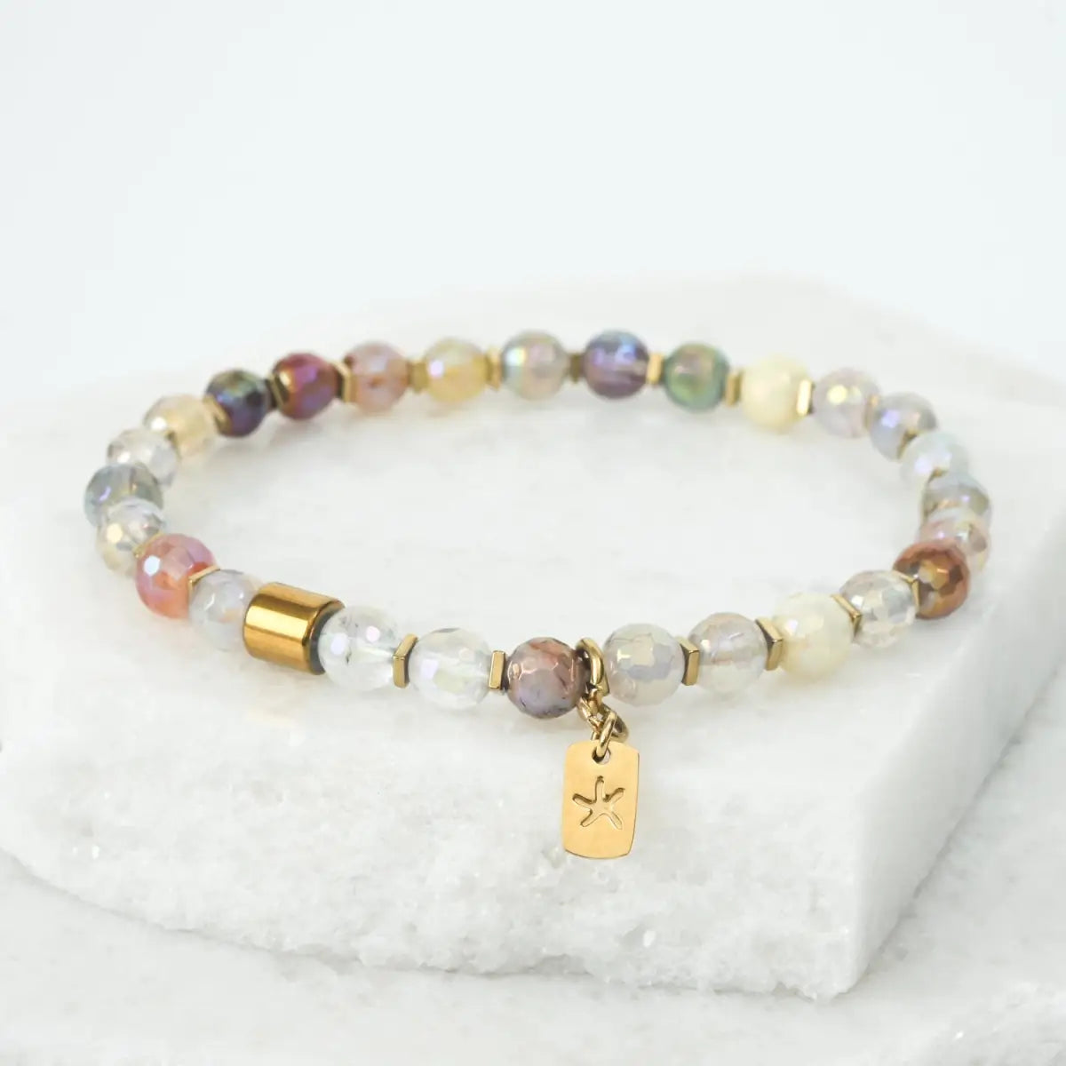 YuYu Gemstone Beaded Bracelet - Starfish Project