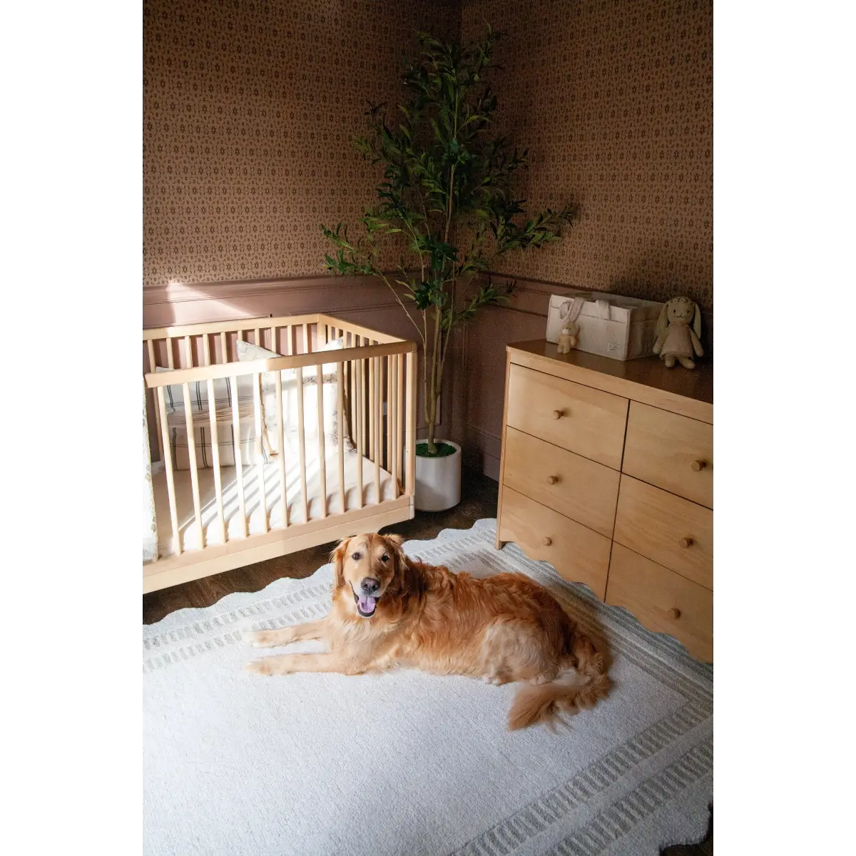 Zara Wallpaper - Tiny Stars Pattern - by Thoroughfare Design - Loomwell Home Goods