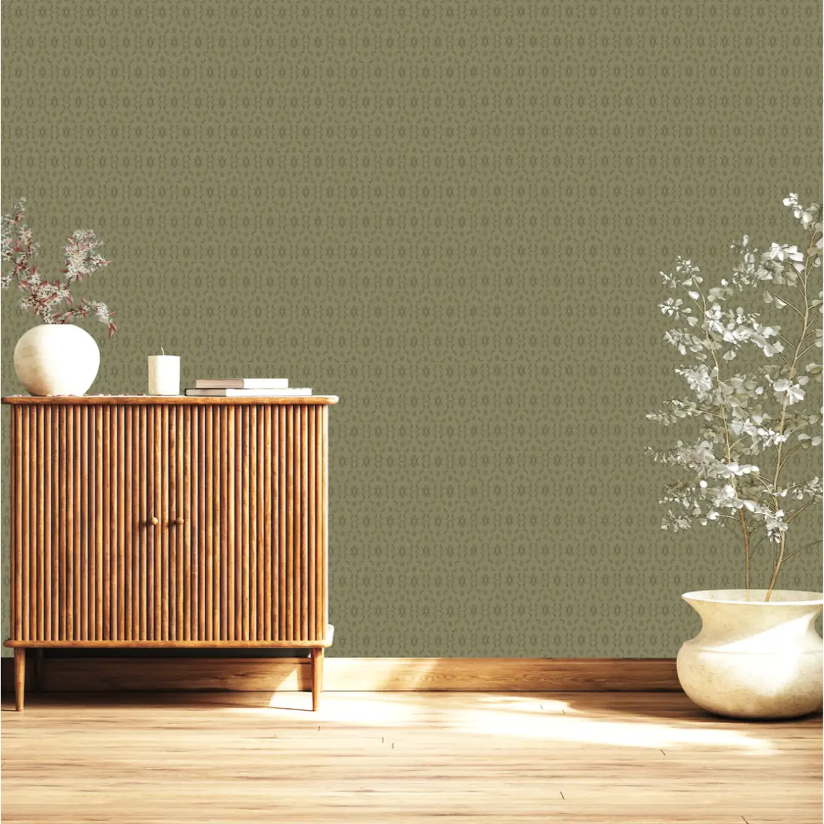 Zara Wallpaper - Tiny Stars Pattern - by Thoroughfare Design - Loomwell Home Goods