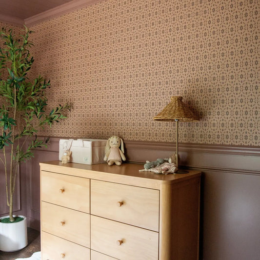 Zara Wallpaper - Tiny Stars Pattern - by Thoroughfare Design - Loomwell Home Goods