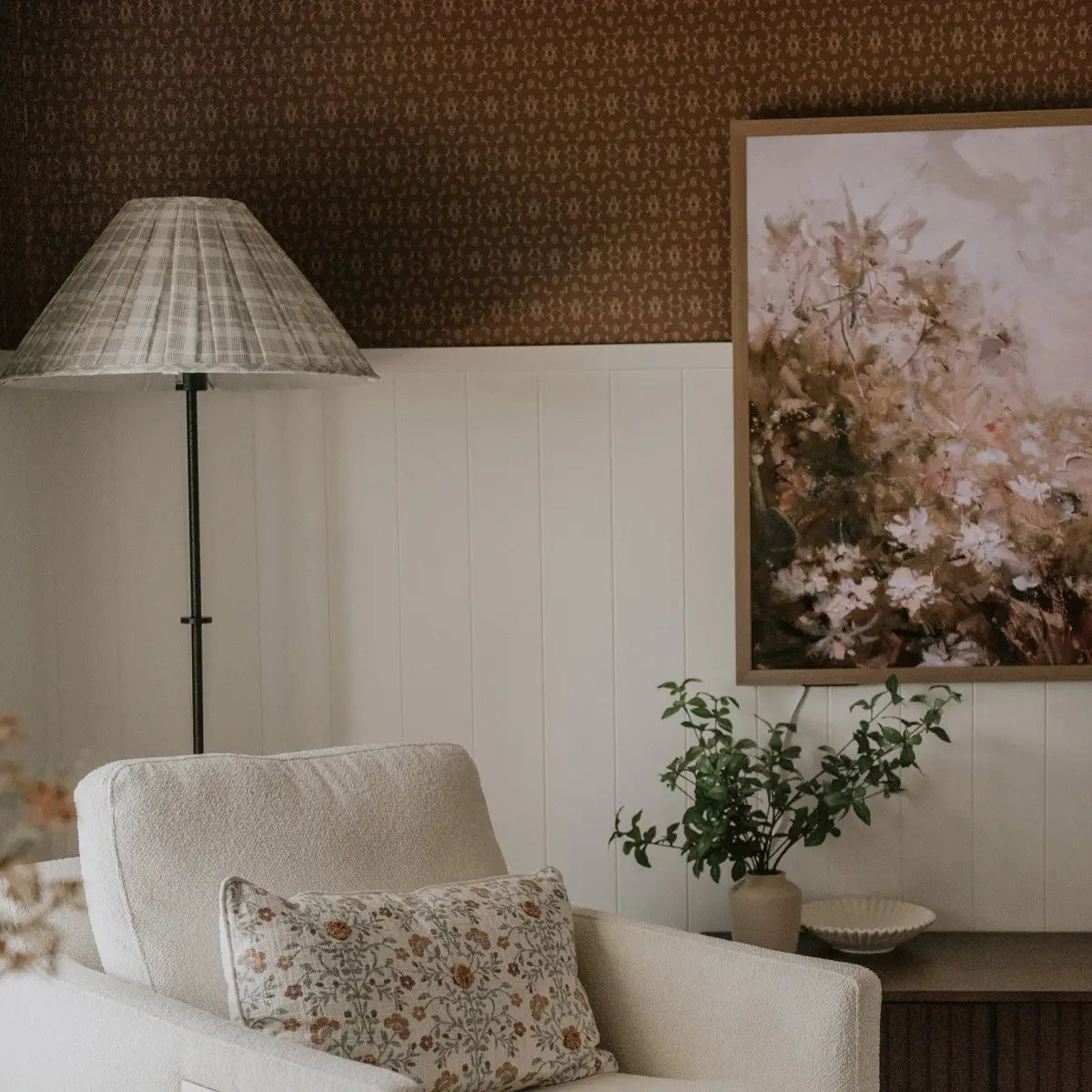 Zara Wallpaper - Tiny Stars Pattern - by Thoroughfare Design - Loomwell Home Goods