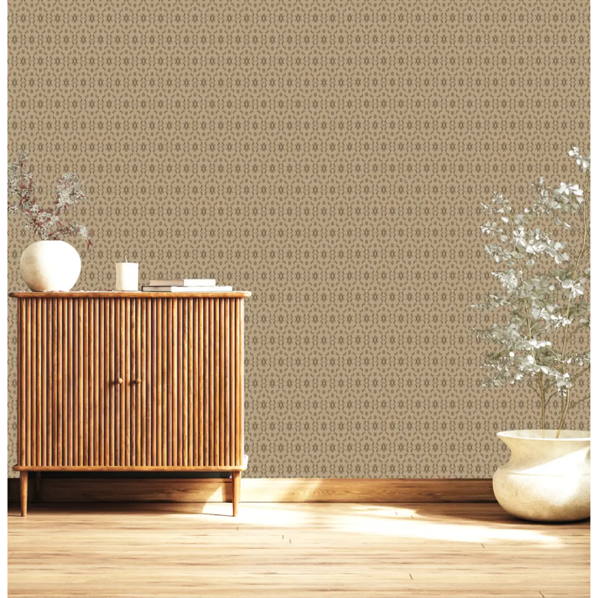 Zara Wallpaper - Tiny Stars Pattern - by Thoroughfare Design - Loomwell Home Goods