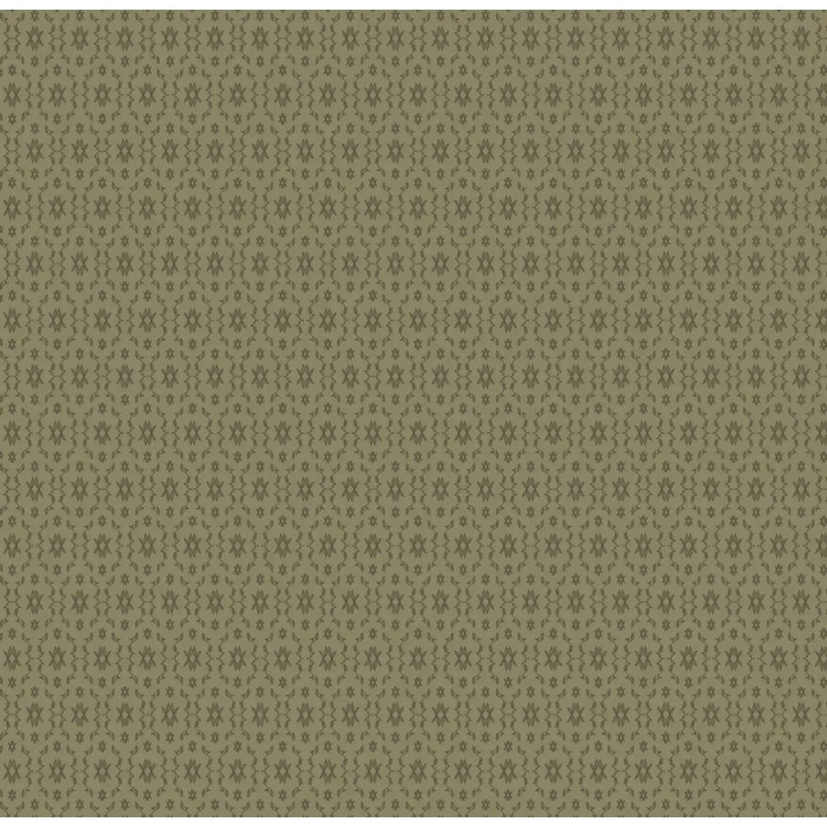 Zara Wallpaper - Tiny Stars Pattern - by Thoroughfare Design - Sample 1 foot by 1 foot / Moss - Loomwell Home Goods