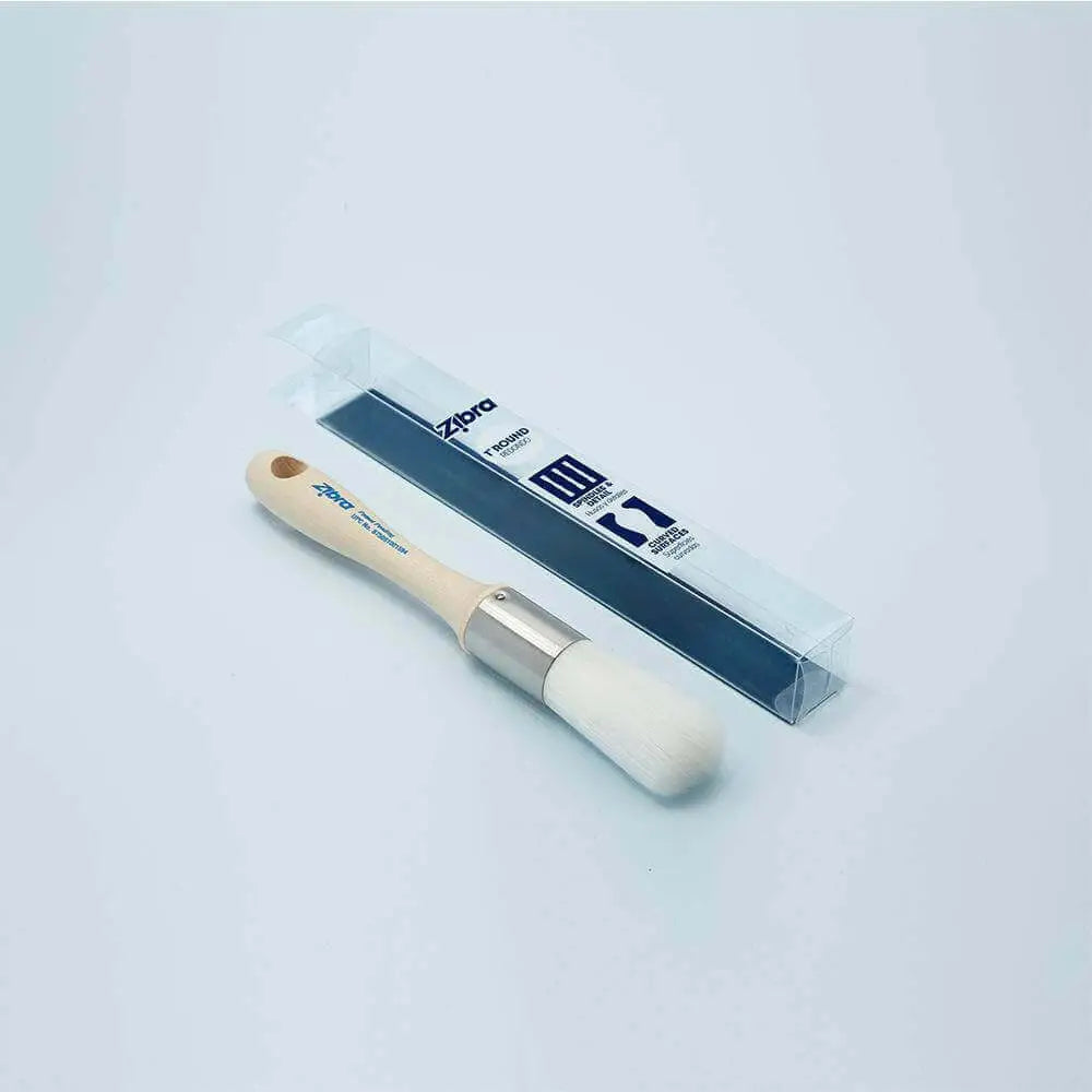 Zibra 1’’ Round Paint Brush - MudPaint