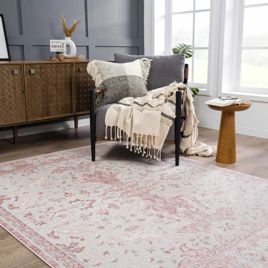 Zora Pink Area Rug - Boutique Rugs