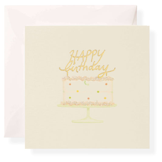 Gift Enclosure Card - Birthday Cake