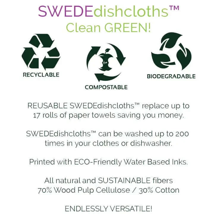 Swedish Dishcloth Specifications